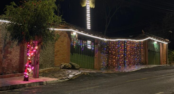 Morador de São Gonçalo do Bação faz pódio no Concurso de Decoração Natalina